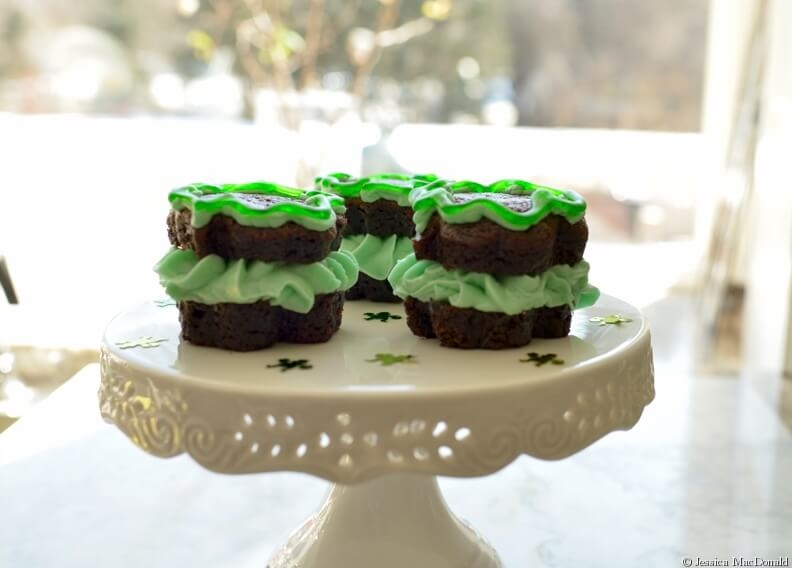 shamrock cupcakes