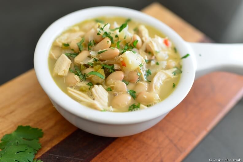 white bean chicken chili