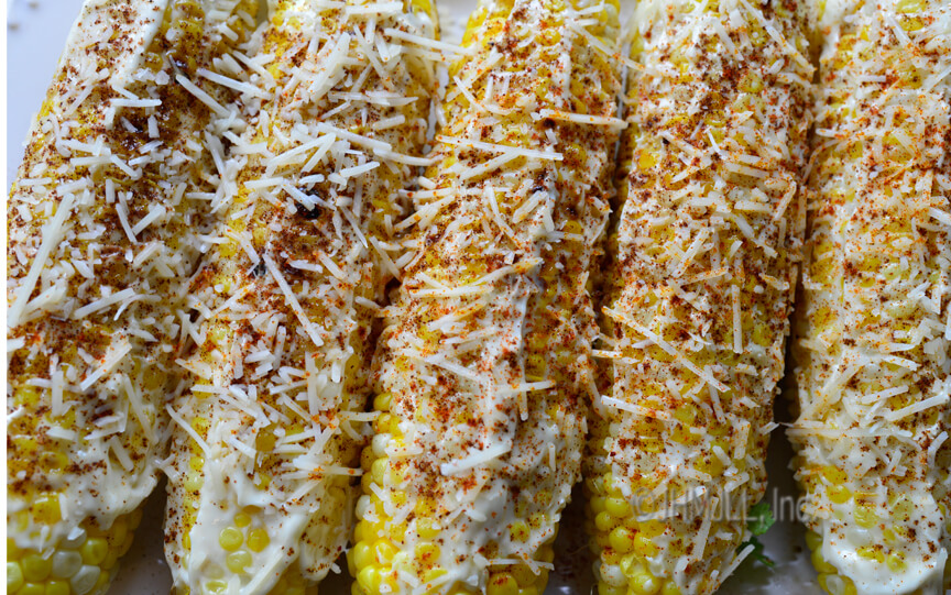 grilled corn