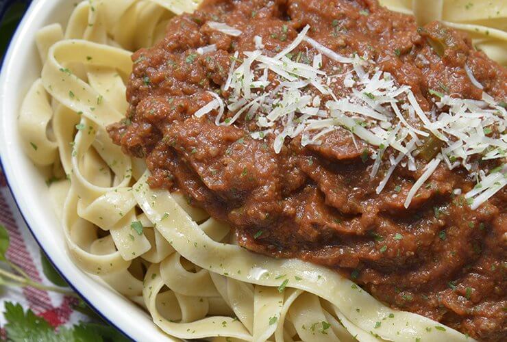 traditional meat sauce