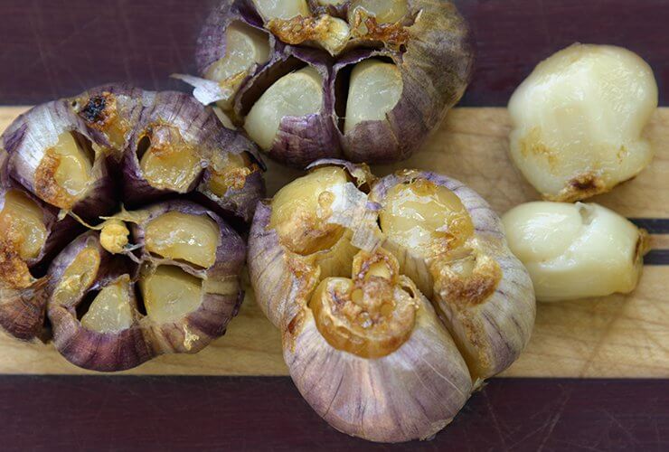 roasted garlic