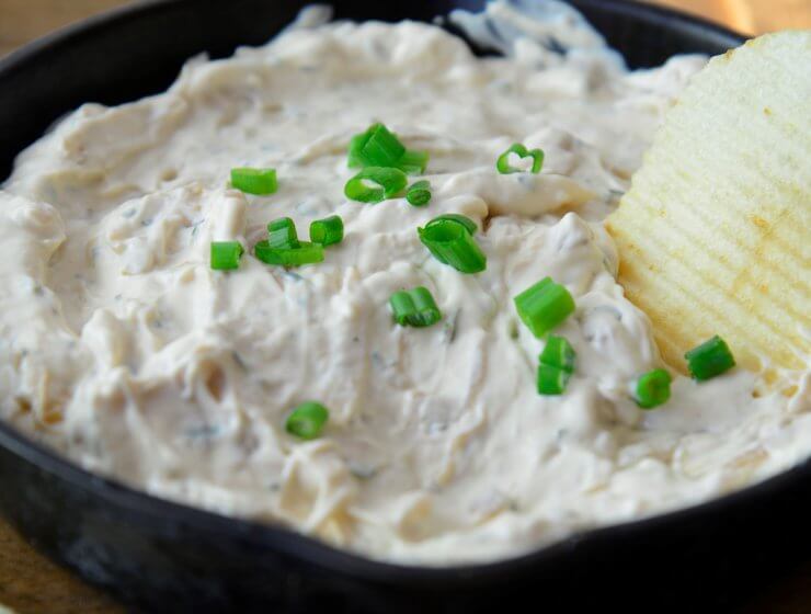 caramelized onion dip