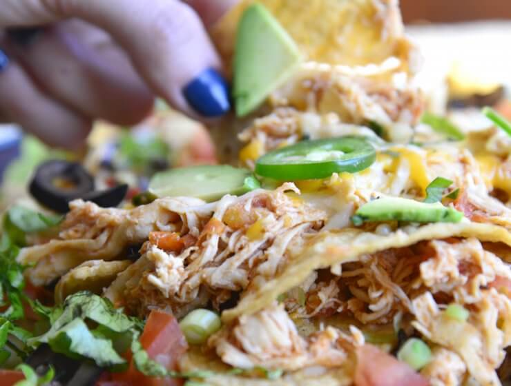 chicken nachos